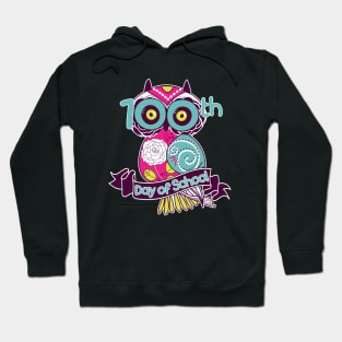 Cute Owl 100th Day Of School Student Teacher Gift Hoodie